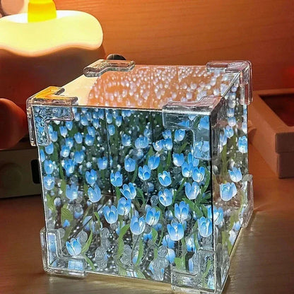 Tulip Cube Night Lamp